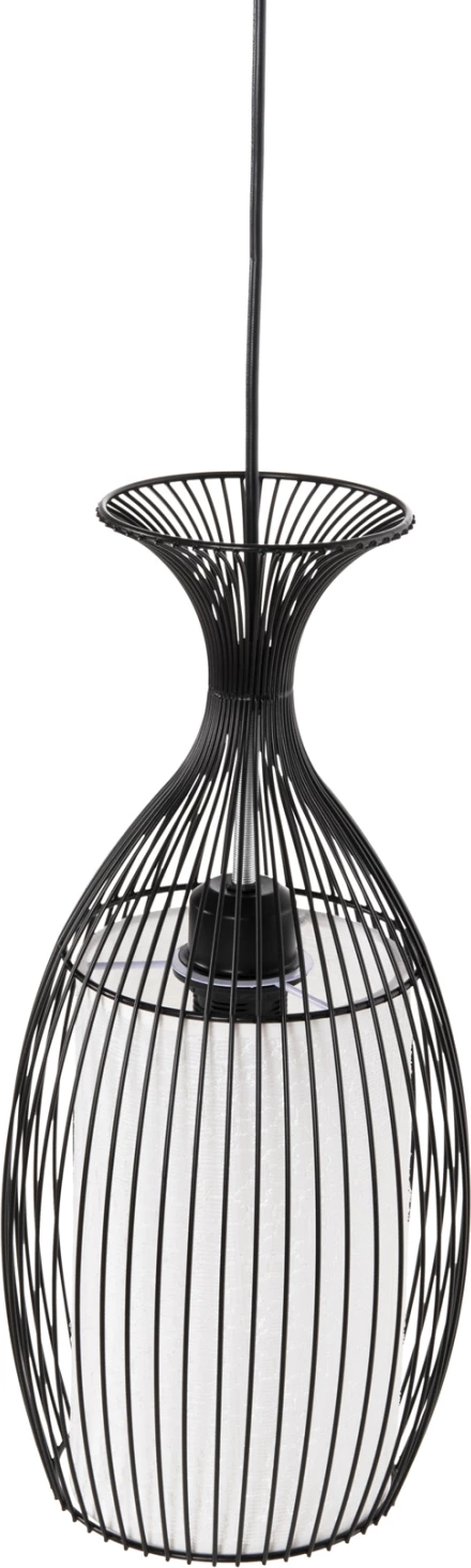 Llambë varëse tavani, metal i zi, FH4186, 20x20x131H cm