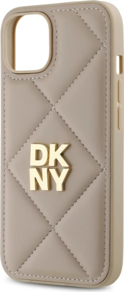 Mbështjellës DKNY për iPhone 14, Bezhe