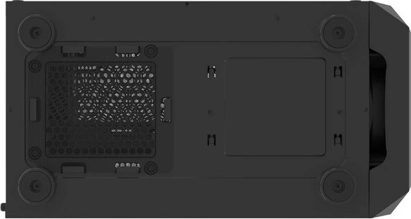 Kasë Natec Fury Shobo SH4F, Midi Tower, xham i temperuar, e zezë