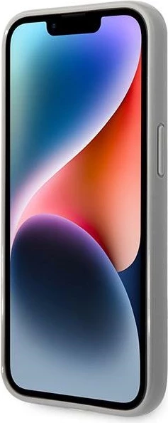 Mbështjellës Karl Lagerfeld KLHCP14MLGMMSV3 për iPhone 14 Plus 6.7", argjendtë