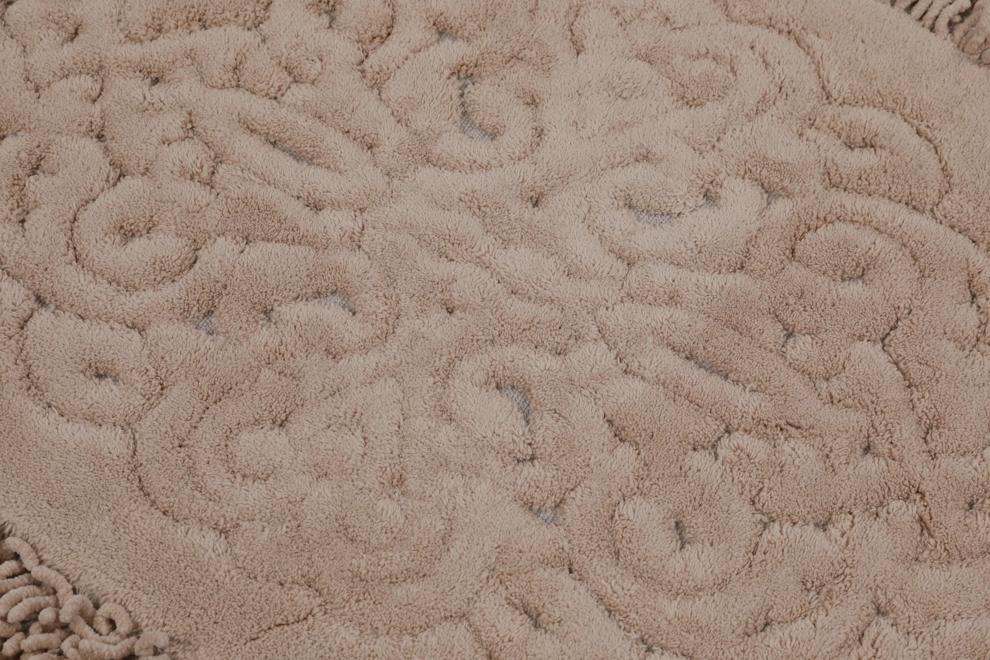 Set tapetash për banjo, 2 copë, Mijölnir, Piante Oval, bezhë