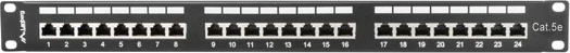 Panel për kabllo rrjeti Lanberg PPS5-1024-B, i zi