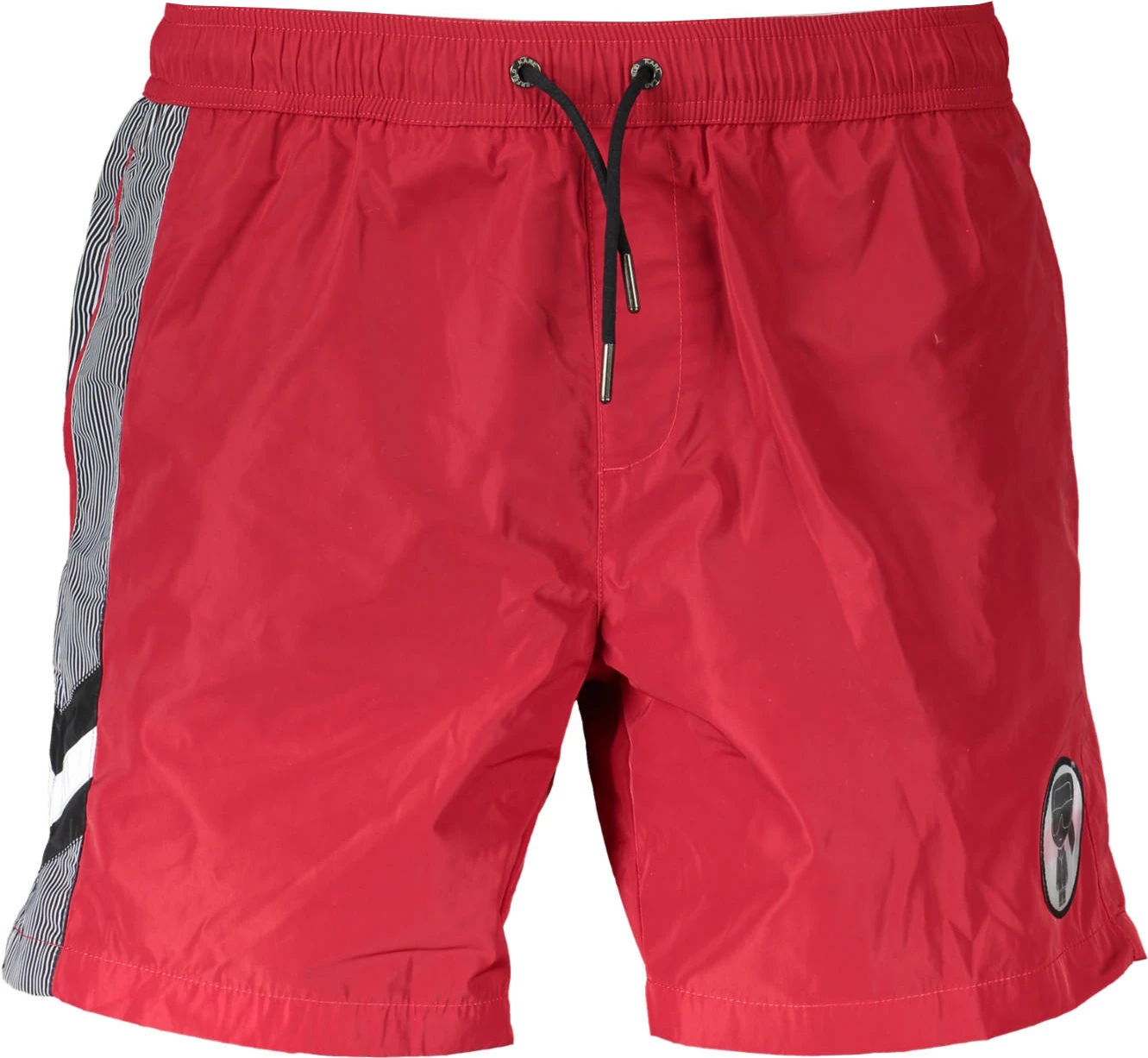 Shorce noti për meshkuj KARL LAGERFELD BEACHWEAR, të kuqe