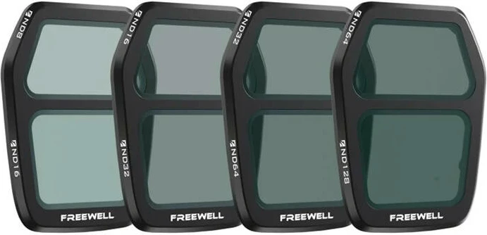 Set filtra Split ND për dron Freewell FW-A3S-SPLITND, për DJI Air 3S, 4 copë