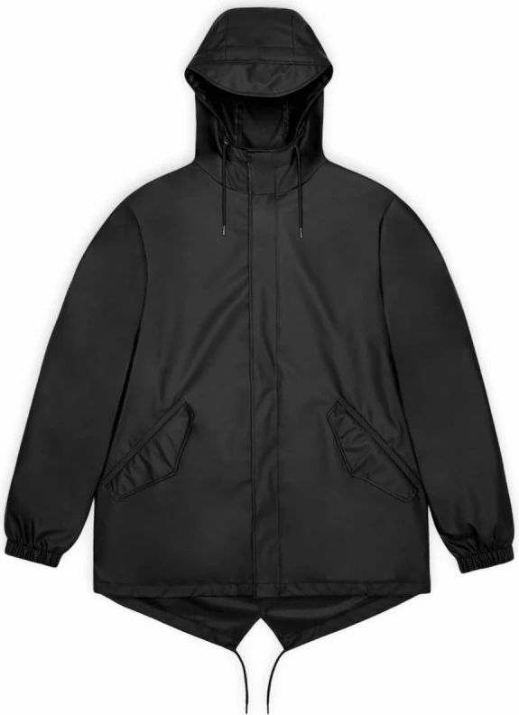 Jakne për femra e meshkuj Rains, e zezë