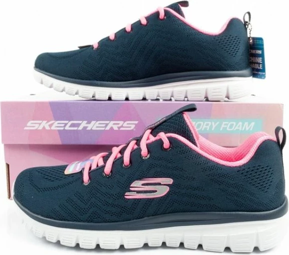 Atlete për femra Skechers, navy blue