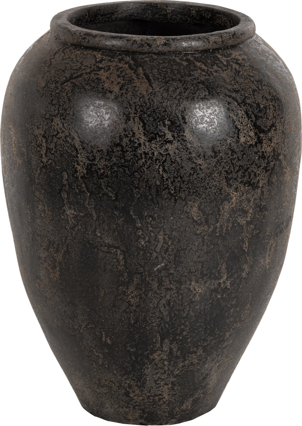 Vazo dekorative për dysheme SPARTA FH7934 ngjyrë e zezë Φ66x85Hcm