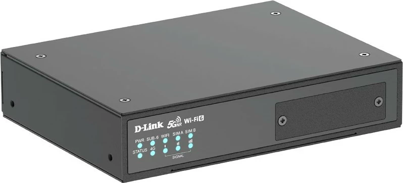 Router 5G D-Link DWM-550-G, Wi-Fi 6 AX1800, 4 porta LAN, 2 SIM, i zi