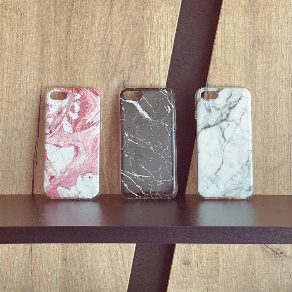 Mbështjellës Wozinsky Marble për Samsung Galaxy A72 4G, TPU, Bardhë