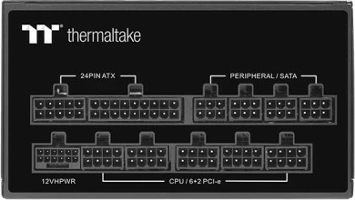 Kasë furnizimi Thermaltake Toughpower GF A3, 1050W, Modular, 80 PLUS Gold, e zezë