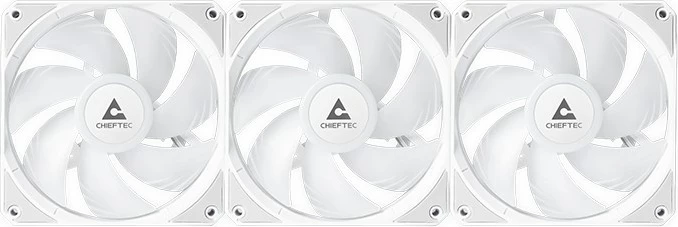 Sistem ftohje me ujë Chieftec CLC-360-RGB-W, 3 ventilatorë 12 cm, i bardhë