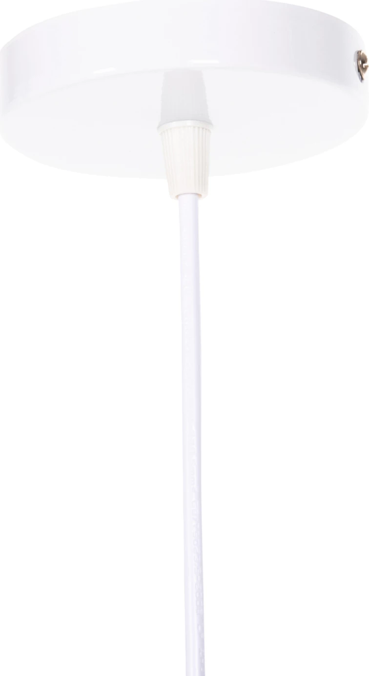 Llambë varëse tavani FH4144 kapak metali i bardhë 24,5x24,5x113H cm