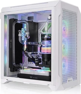 Kasë Thermaltake CTE C700 Air Snow White, Midi Tower, xham i temperuar, e bardhë