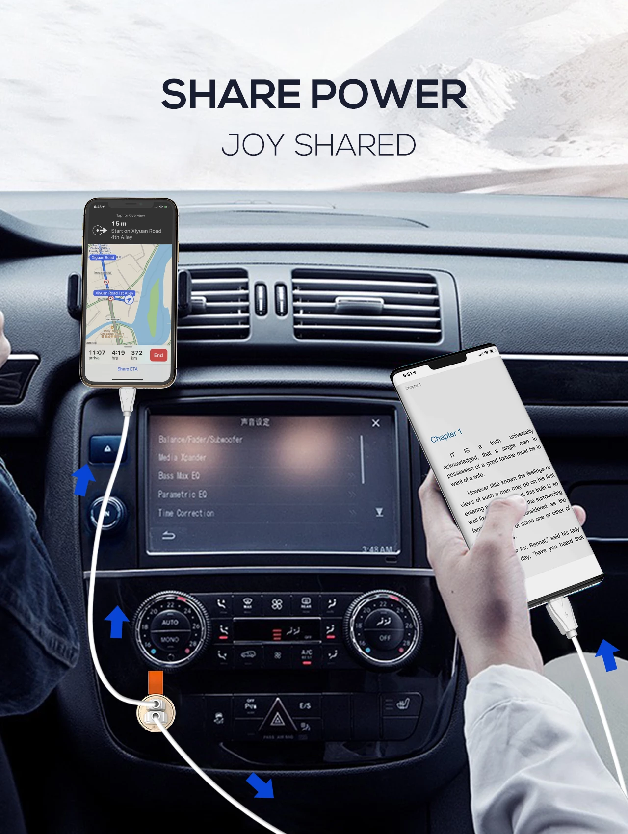 Karikues Për Veturë LDNIO C509Q (Ari)