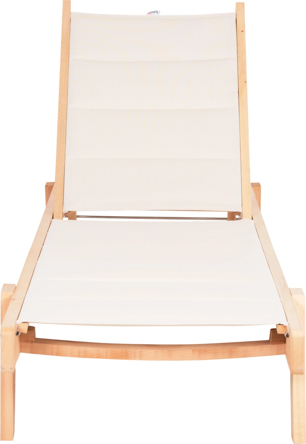 Shezlong plazhi MILOS FH10650.01 dru ahu, mbulesë jastëku natyrale-ecru 204x65x92,5H cm