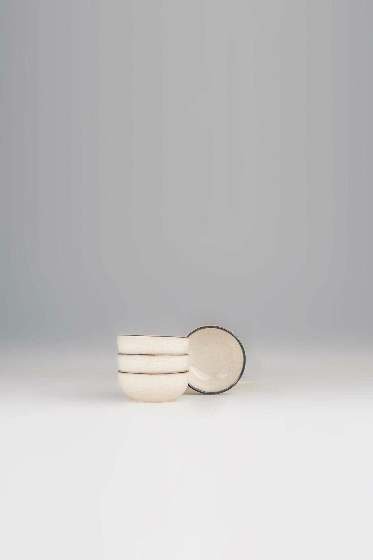 Set 4 pjese tasash porcelani, ngjyrë kaltër, Hermia Concept, NPMUL08KSS4880794