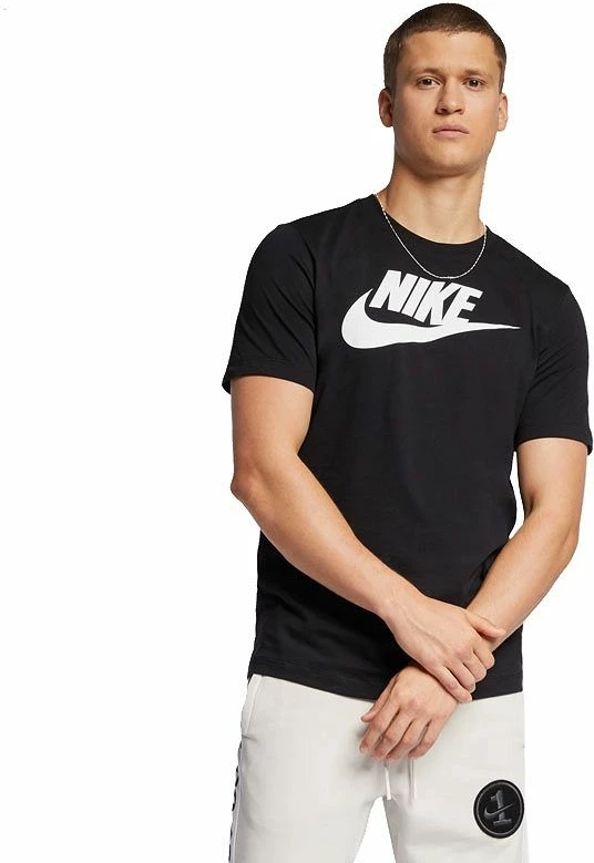 Maicë për meshkuj Nike, e zezë