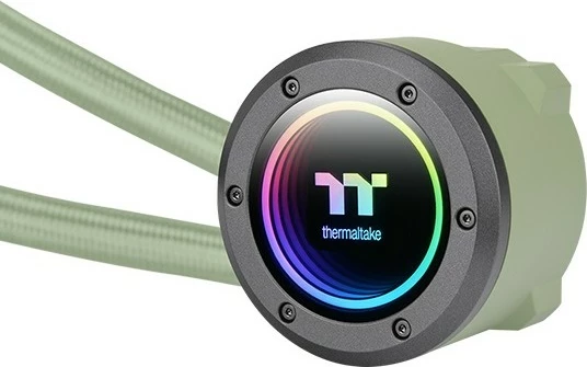Ftohës me lëng Thermaltake TH280 V2 ARGB, 280mm, Matcha Green