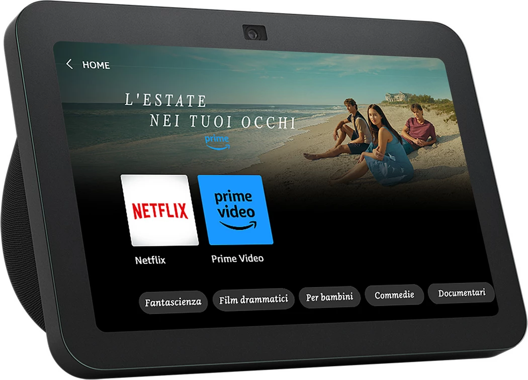 Hub shtëpie inteligjente, Amazon Echo Show 8 (Gen 3 2023) B0BLS3B3QL, ekran 8", Alexa, kamerë për video‑thirrje, i zi
