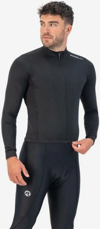 Maicë me mëngë të gjata Yakimasport për meshkuj, e zezë