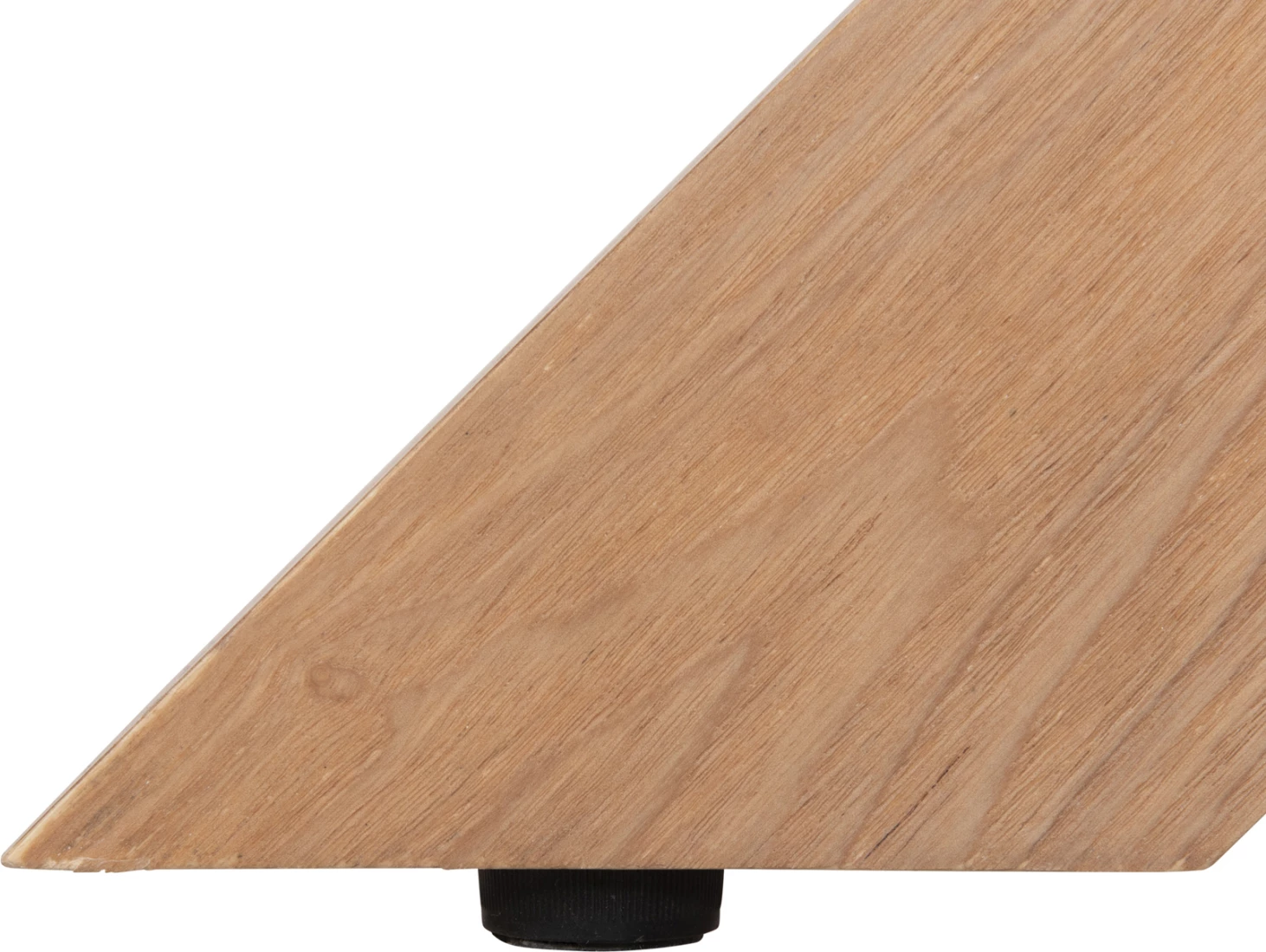 Tavolinë ngrënieje PAOLO FH9853 MDF me furnir druri Mançurian-këmbë druri gome të ngurtë-ngjyrë lisi 180x90x75H cm