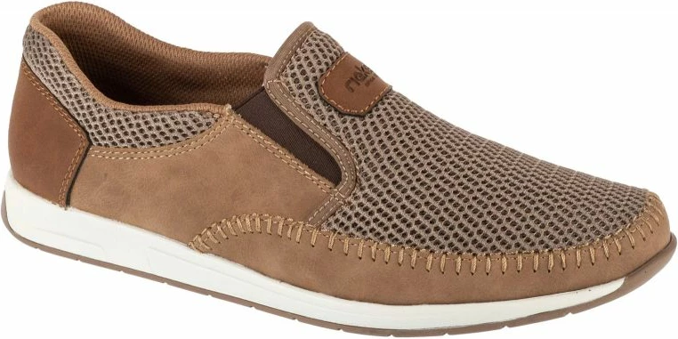 Këpucë për meshkuj Rieker, kafe