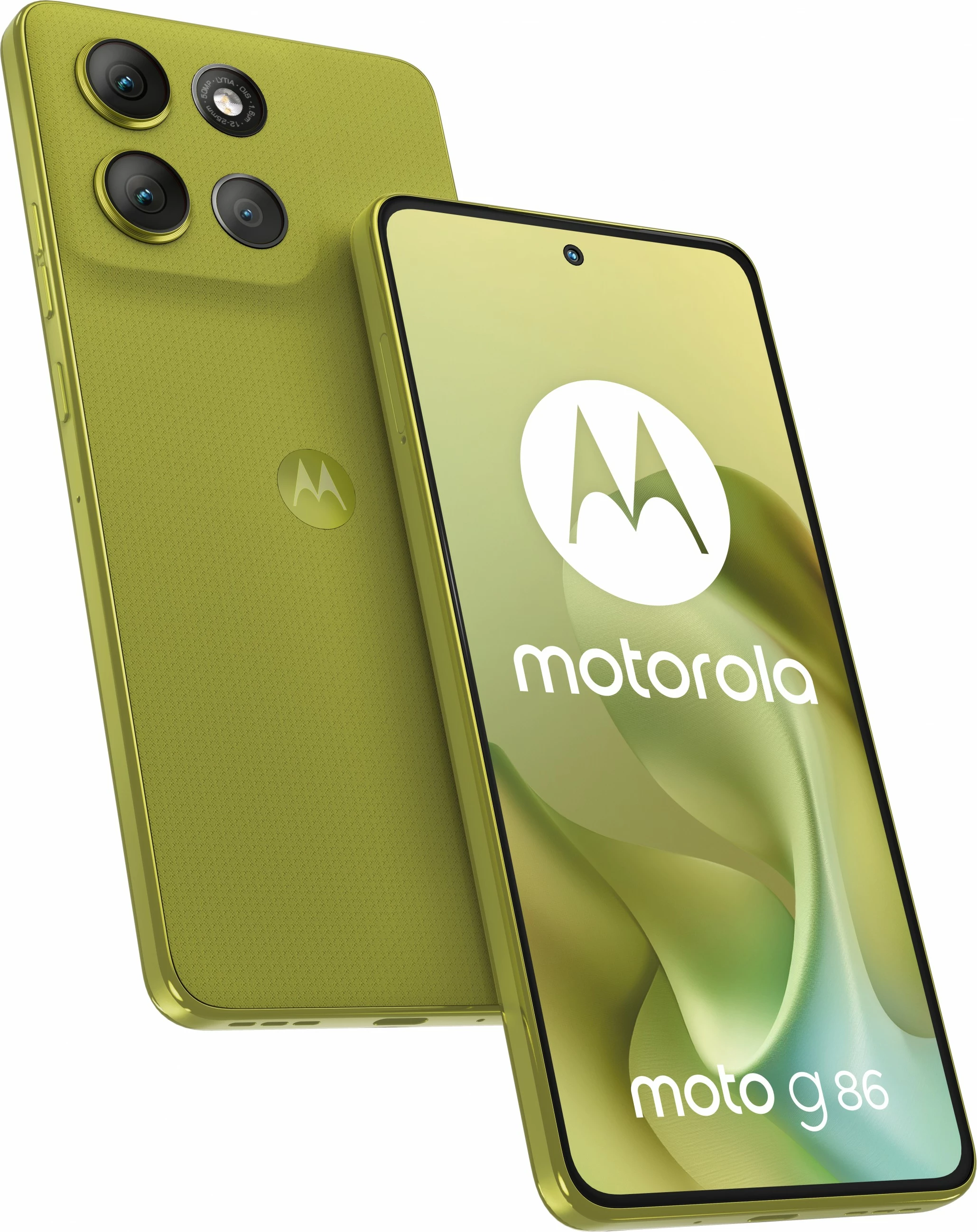 Celular Motorola moto G86, 8GB RAM, 256GB, golden cypress green