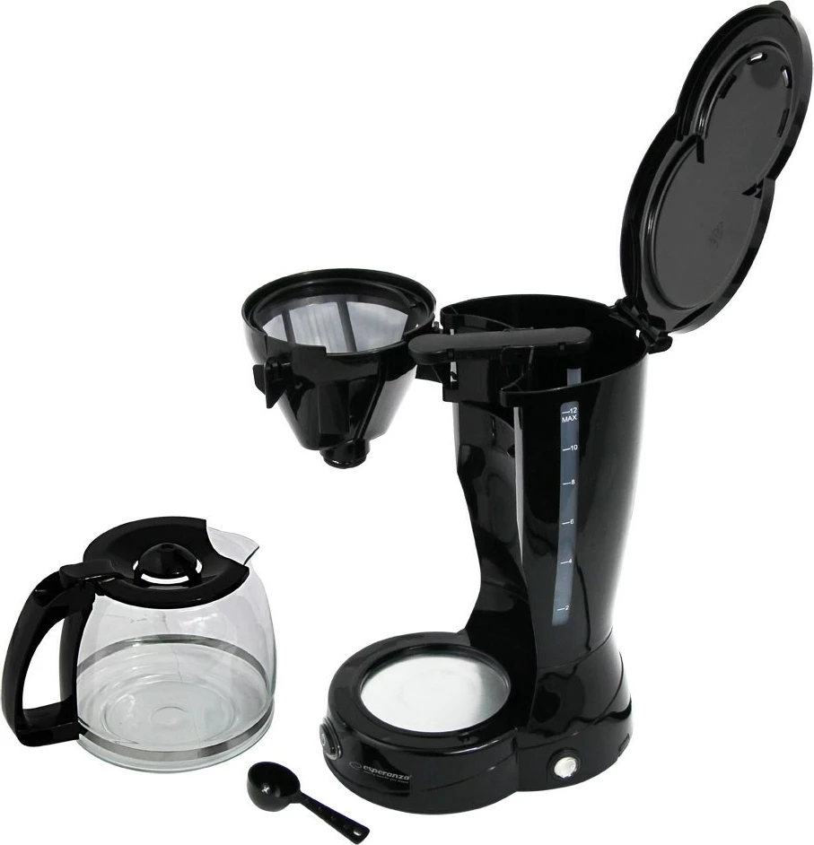 Makinë kafeje drip Esperanza EKC009, 1.5L, e zezë