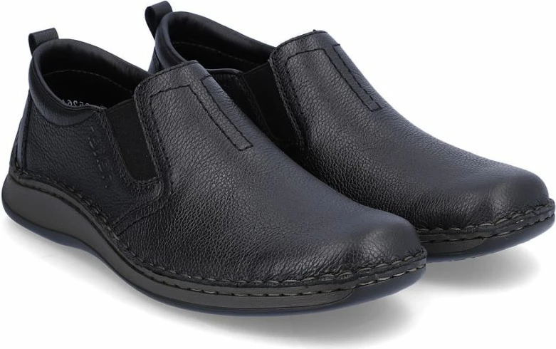 Këpucë për meshkuj Rieker, të zeza