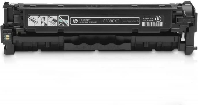 Toner HP 312X CF380XC kapacitet i lartë 2400–4400 faqe i zi