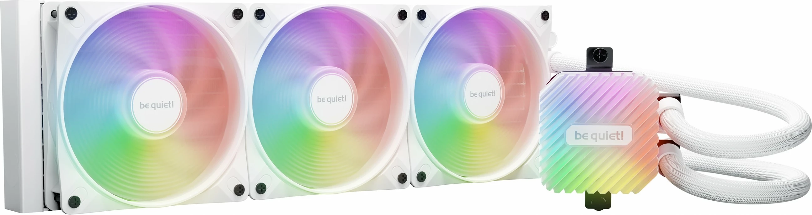 Kasë ujore be quiet! LIGHT LOOP 360mm ARGB, e bardhë
