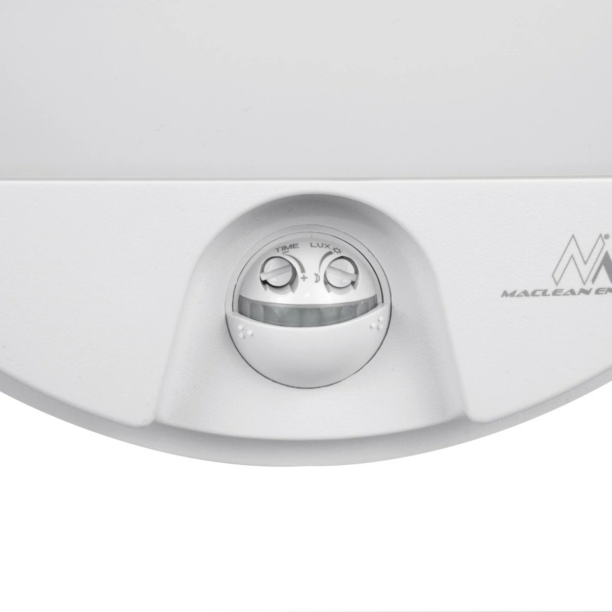 Lampë LED me sensor lëvizjeje, Maclean MCE291 W, 50/60 Hz, rreze 9 m, e bardhë