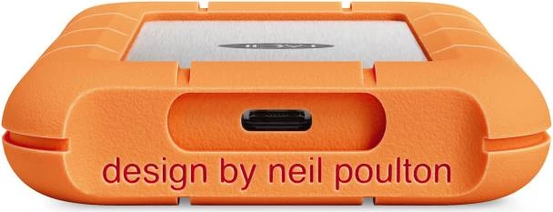 SSD i jashtëm rugged LaCie STND1000400 1TB USB-C 40Gb/s, portokalli