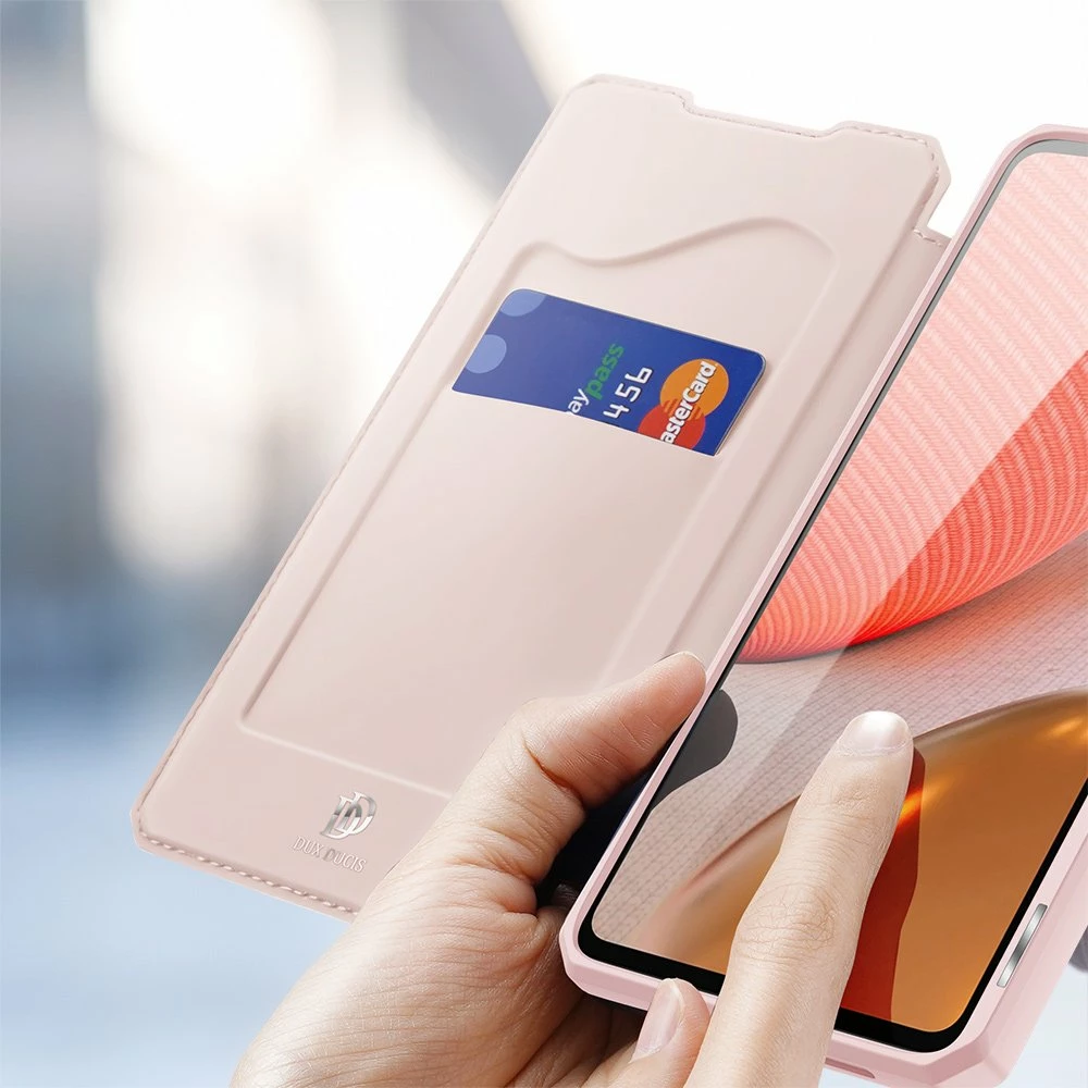 Mbështjellës Dux Ducis Skin X Bookcase për Samsung Galaxy A72 4G, Rozë
