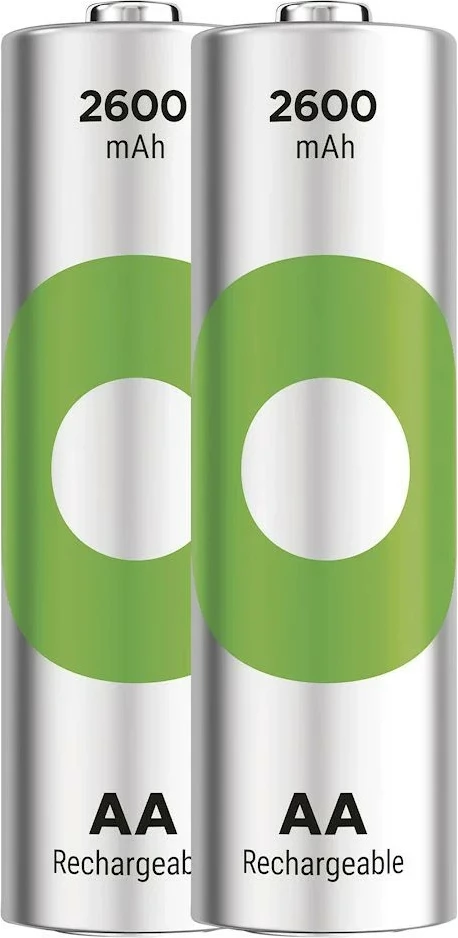 Bateri të rikarikueshme GP ReCyko AA 2600mAh, set prej 2 copë