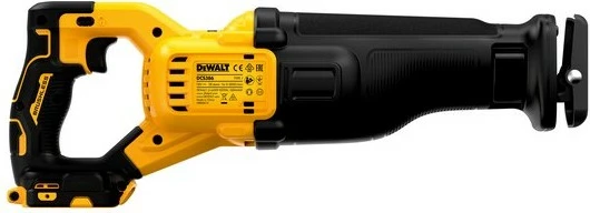 Sharrë reciproke DeWALT 18V, brushless, me bateri, zi/verdhë