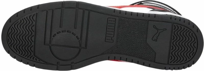 Atlete për meshkuj Puma, të bardha me të zeza dhe të kuqe