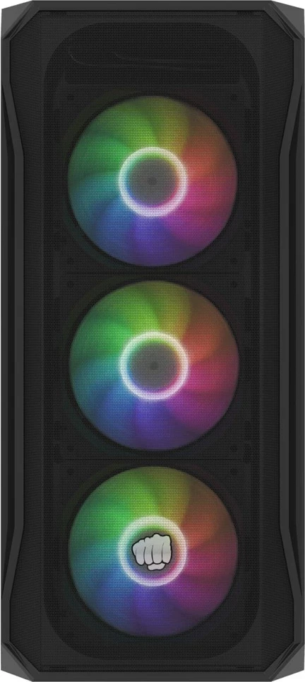 Kasë FURY Shobo SH4F RGB Midi Tower, E zezë