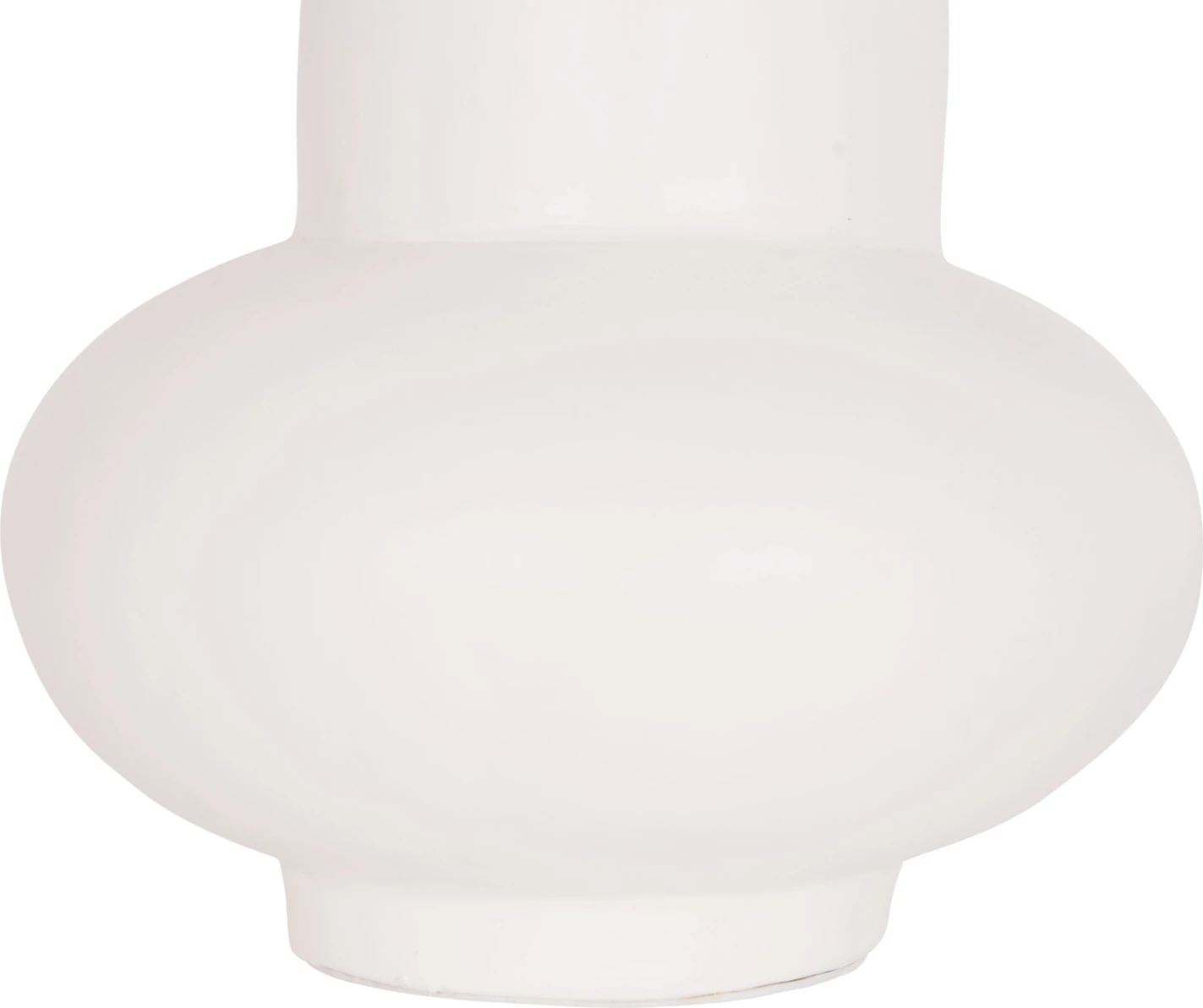 Vazo dekorative për tavolinë LEMA, terrakotë e bardhë, FH4664.02S, 22x22cm