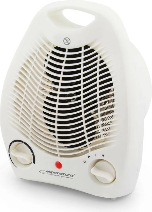 ngrohës me ventilator, Esperanza, GOBI, 1000/2000W, termostat automatik, mbrojtje nga mbinxehja, e bardhë