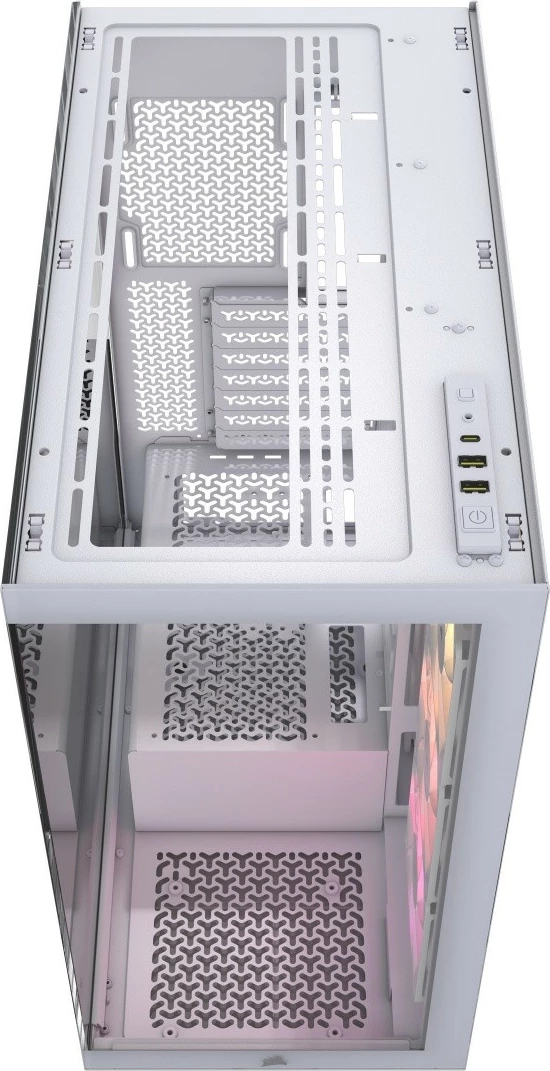 Kasë Corsair 3500X ARGB TG, Midi Tower, e bardhë