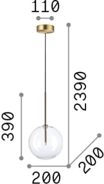 Llambë e varura Equinoxe sp1 d20