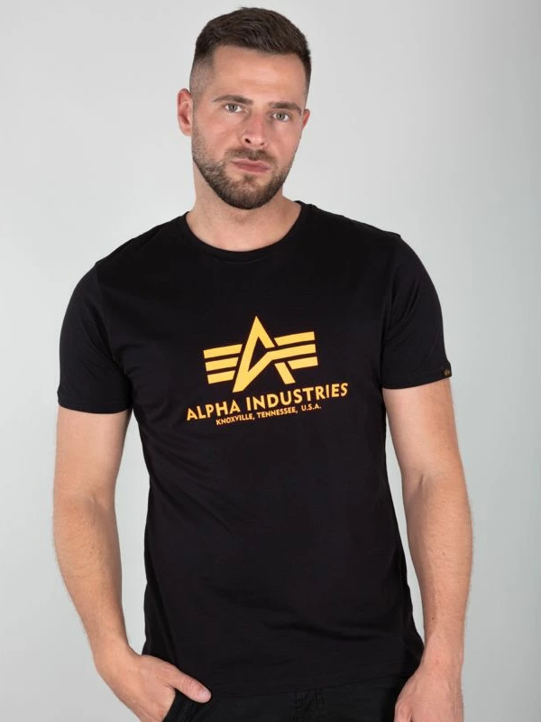 Maicë për meshkuj Alpha Industries, e zezë