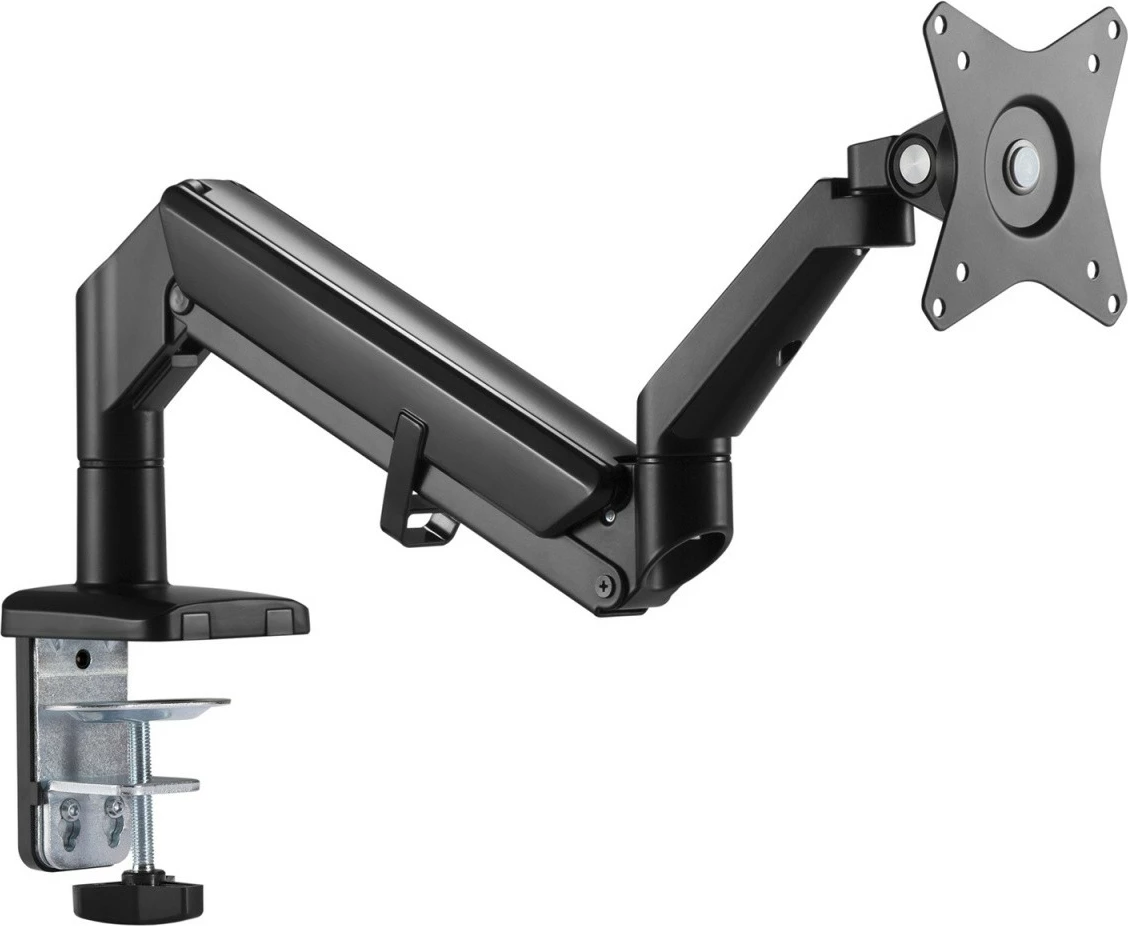 Mbajtëse tavoline për monitor Maclean ER-405B, sustë gazi, e zezë