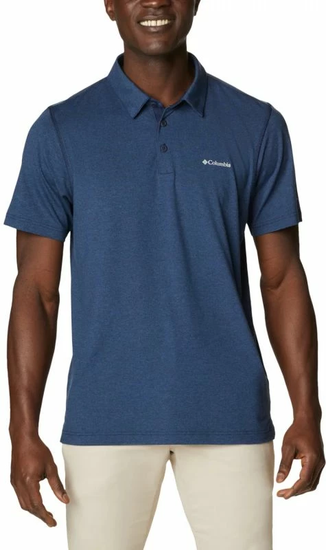 Maicë polo për meshkuj Columbia, blu marine