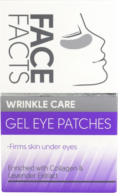 Face Facts Wrinkle Care Gel Eye Patches - 4 Pairs