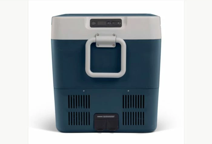 Frigorifer portativ elektrik (cooler chest) IGLOO ICF60 59L 12/24V DC & 110-240V AC, blu rugged/mist
