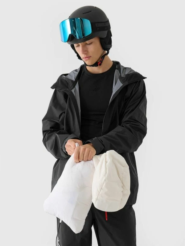 Jakne dimri për meshkuj 4f, e zezë