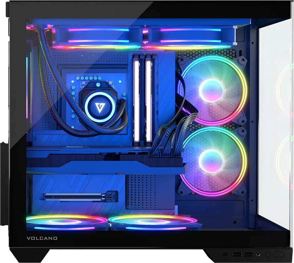 Kasë MODECOM Volcano Panorama NF Midi, ATX, ITX, Micro ATX, Gri