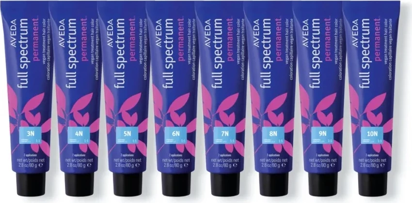 Ngjyrë e përhershme për flokë për femra Aveda Full Spectrum Permanent Hair Color 3N, 80g